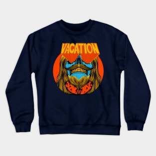 Vacation (front print) Crewneck Sweatshirt